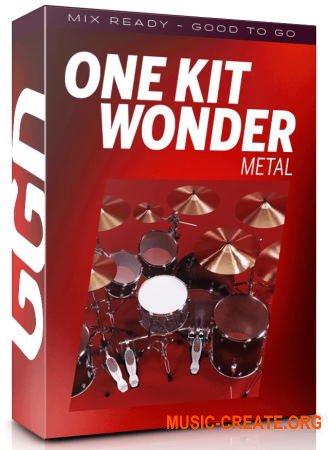 Getgood Drums One Kit Wonder Metal (KONTAKT) - библиотека ударных