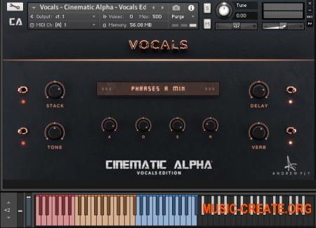 Andrew Fly Cinematic Alpha Vocals Edition v2.0 (KONTAKT) - вокальные сэмплы