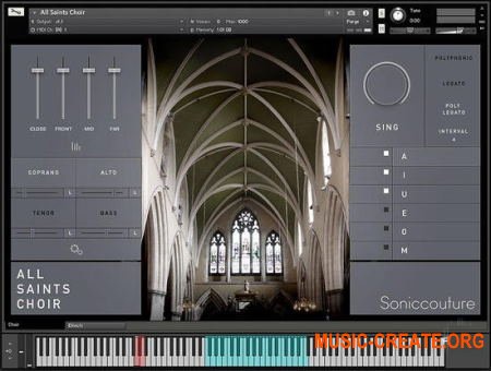 Soniccouture All Saints Choir (KONTAKT) - библиотека церковного хора