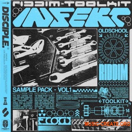 Disciple Samples INFEKT Riddim Toolkit (WAV) - сэмплы Dubstep