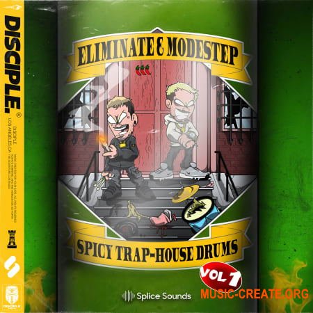 Disciple Samples Eliminate And Modestep Spicy Trap House Vol. 1 (WAV) - сэмплы Trap