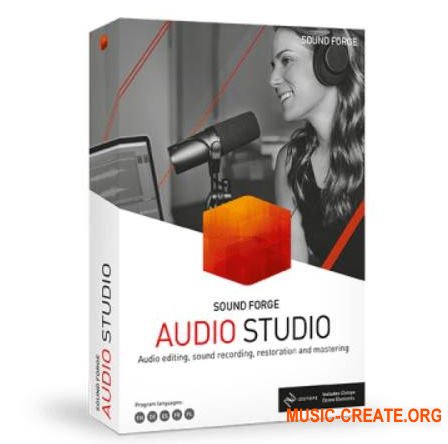 MAGIX SOUND FORGE Audio Studio 15.0.0.57 (Team P2P) - виртуальная студия