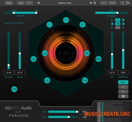 NUGEN Audio Paragon v1.1.1.2 (Team RET) - плагин реверберации