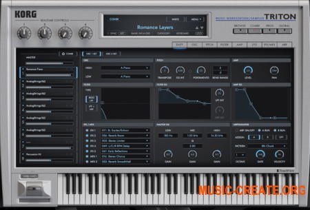 KORG TRITON Extreme v1.0.0 (Team RET) - синтезатор