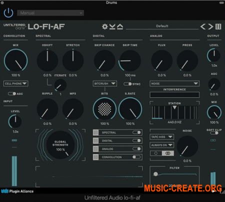 Unfiltered Audio LO-FI-AF v1.0.0 WiN VST VST3 - эффект биткрашер