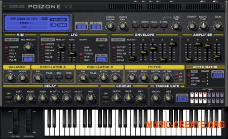 PoiZone 2.3.3 от image-line - субстрактивный синтезатор