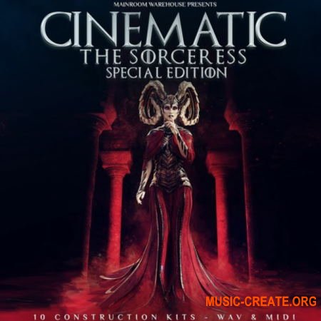 Mainroom Warehouse Cinematic The Sorceress Special Edition (WAV MiDi) - кинематографические сэмплы