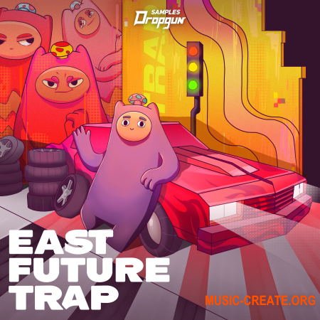 Dropgun Samples East Future Trap (WAV) - сэмплы Future Trap