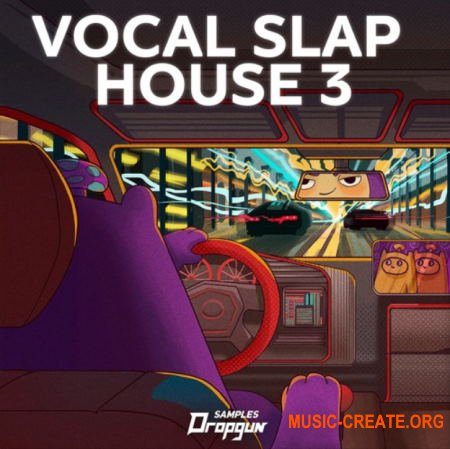 Dropgun Samples Vocal Slap House 3 (WAV) - вокальные сэмплы, Slap House