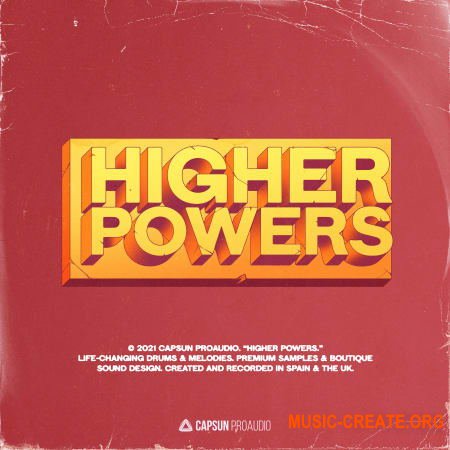 Capsun ProAudio HIGHER POWERS (MULTiFORMAT) - сэмплы Trap