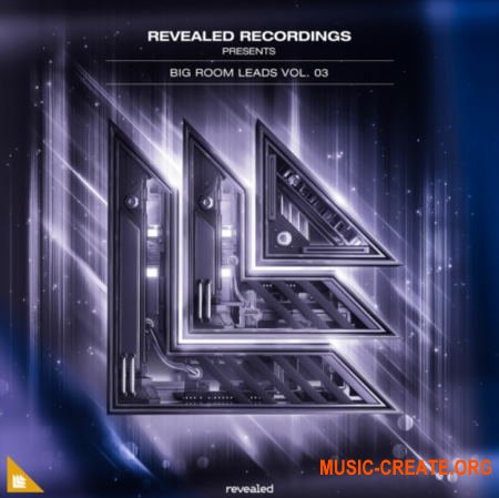 Revealed Recordings Revealed Big Room Leads Vol. 3 (MIDI WAV) - сэмплы лидов, Big Room