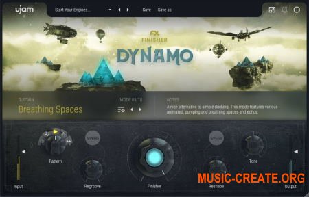 UJAM Finisher DYNAMO v1.0.0 (Team R2R) - мульти-эффект плагин