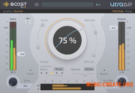 UrsaDSP Boost v1.5.5 (Team R2R) - плагин дисторшн