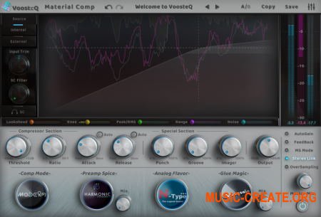 VoosteQ Material Comp v1.5.0e (Team RET) - плагин компрессор