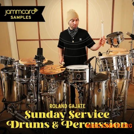 Jammcard Samples Roland Gajate Sunday Service Drums and Percussion (WAV) - сэмплы ударных