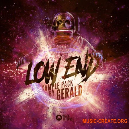 Black Octopus Sound Gerald - Low End EP & Sample Pack (WAV) - сэмплы Dubstep, DnB, Riddim