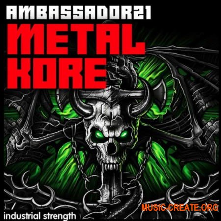 Industrial Strength Ambasador21 Metal Kore (WAV) - сэмплы Hardcore, Metal