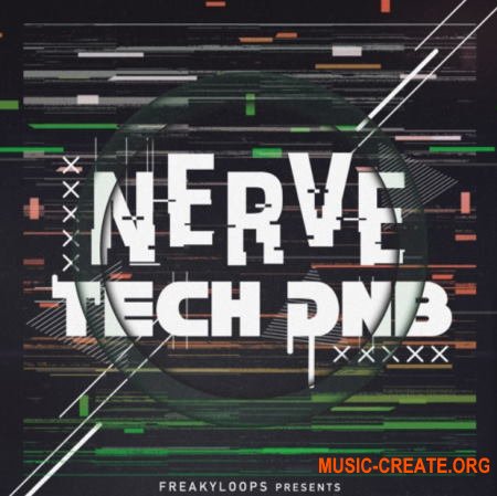Freaky Loops Nerve Tech DnB (WAV) - сэмплы DnB