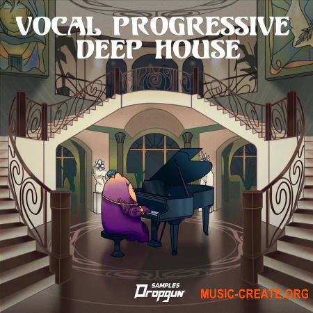Dropgun Samples Vocal Progressive Deep House (WAV XFER RECORDS SERUM) - вокальные сэмплы