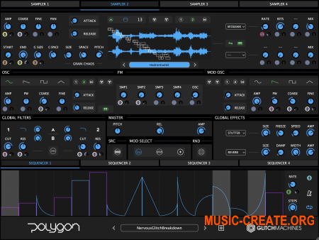 Glitchmachines Polygon v2.0 WiN/MAC - сэмплер