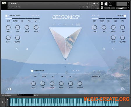 SonicCouture Geosonics II v2.5.0 (KONTAKT) - библиотека атмосферных звуков