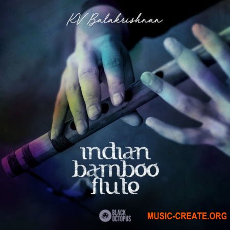 Black Octopus KV Balakrishnan Indian Bamboo Flute (WAV) - сэмплы флейты