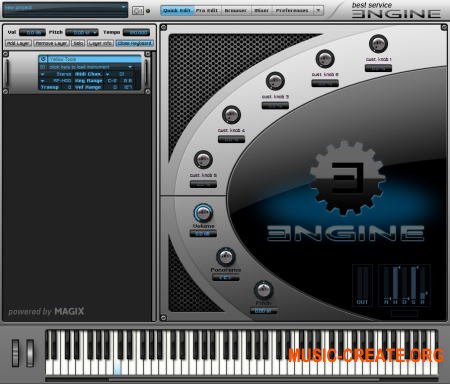 MAGIX Best Service - Engine v2.1.0.224 RTAS UNLOCKED x86 x64 WiN - сэмплер