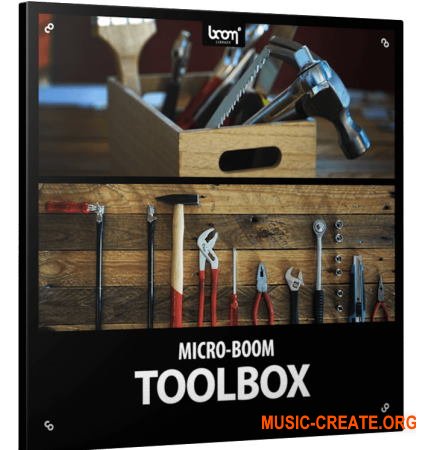 Boom Library Toolbox (WAV) - звуки ручных инструментов