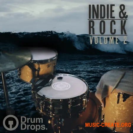 Drumdrops Indie And Rock Volume 2 (WAV) - сэмплы ударных