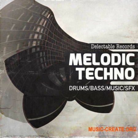 Delectable Records Melodic Techno 01 (WAV) - сэмплы Techno