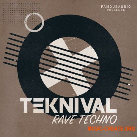 Famous Audio Teknival Rave Techno (WAV) - сэмплы Techno, Rave