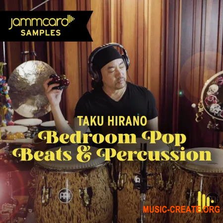 Jammcard Samples Taku Hirano Bedroom Pop Beats and Percussion (WAV) - сэмплы перкуссии