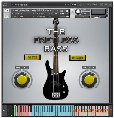 UL - The House of Sound The Bass v2.0 (KONTAKT) - библиотека бас-гитары