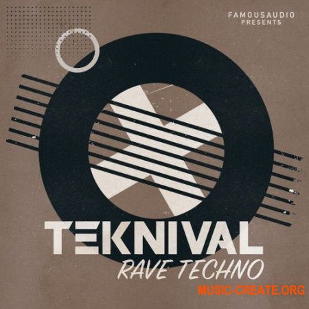 Famous Audio Teknival Rave Techno (WAV) - сэмплы Techno