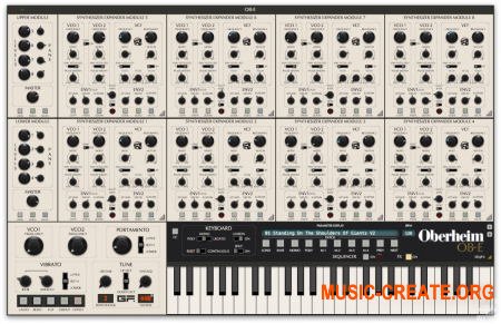 GForce Software Oberheim OB-E v2.0.1 WiN/MAC (MORiA) - синтезатор