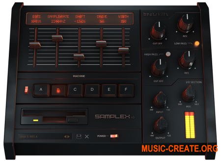 BeatSkillz SampleX v1.0.0 Regged WIN OSX (Team RET) - эмуляция винтажного сэмплера