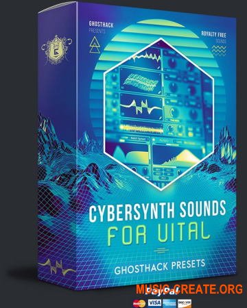Ghosthack Cybersynth Sounds for Vital (Vital presets)