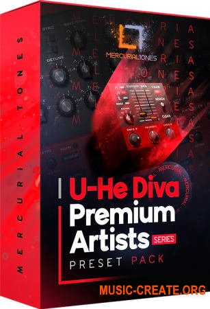 Mercurial Tones Premium Artist Diva Preset Pack (Diva presets)