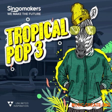 Singomakers Tropical Pop 3 (WAV REX) - сэмплы Tropical Pop, Tropical House, Beach House, Reggaeton