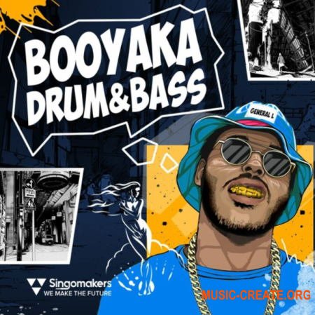 Singomakers Booyaka Drum and Bass (WAV REX) - сэмплы Drum and Bass
