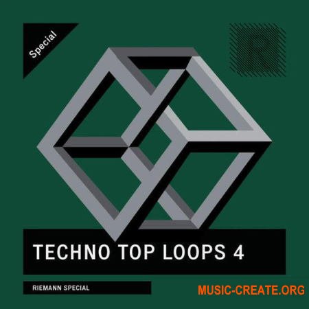 Riemann Kollektion Riemann Techno Top Loops 4 (WAV) - сэмплы Techno