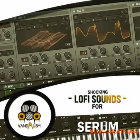 Vandalism Shocking Lo-Fi Sounds For Serum (WAV MIDI Serum)