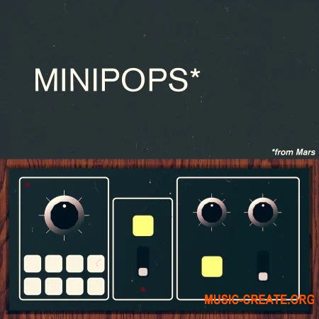 Samples From Mars Minipops From Mars (WAV) - драм сэмплы