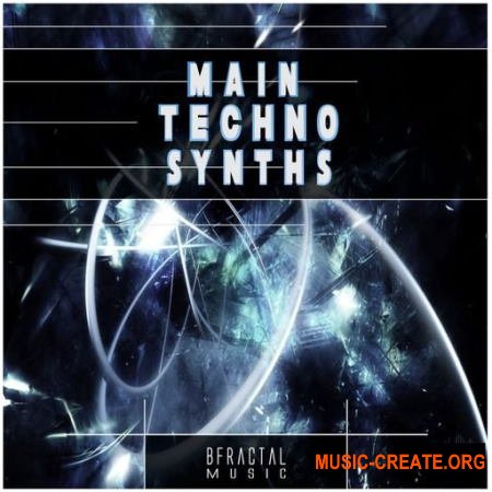 BFractal Music Main Techno Synths Vol.2 (WAV) - сэмплы Techno
