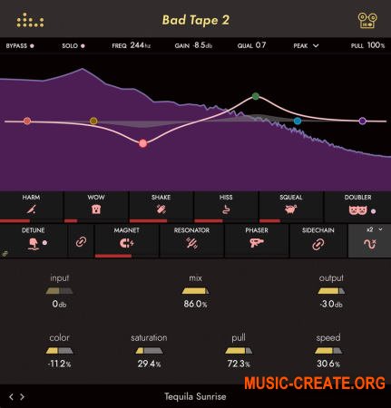Denise Audio Bad Tape 2 v1.0.0 Regged WiN - плагин эффекта ленты