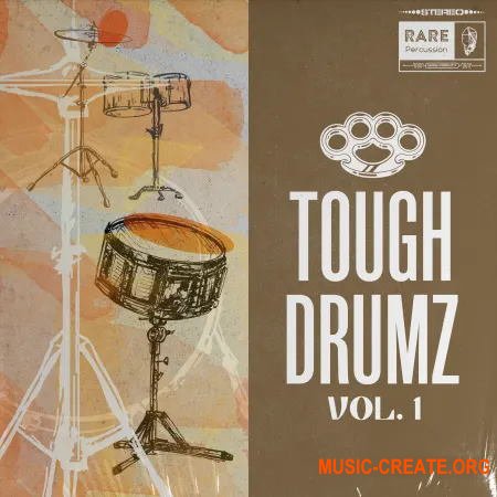 RARE Percussion Tough Drumz Vol. 1 (WAV) - сэмплы ударных
