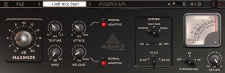 Kuassa Kratos Maximizer VST 1.0.0 (PC TEAM ASSiGN + MAC OSX UNION) - плагин мастеринговый лимитер