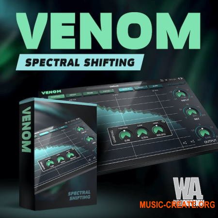 W. A. Production Venom v1.0.0 WiN - плагин спектрального шифтинга W. A. Production Venom v1.0.0 WiN - плагин спектрального шифтинга