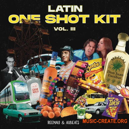 ReeMau Beats Latin Vol.3 (One Shot Kit) (WAV) - ван-шот биты