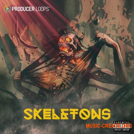 Producer Loops Skeletons (WAV) - вокальные сэмплы, Drill, Hip Hop